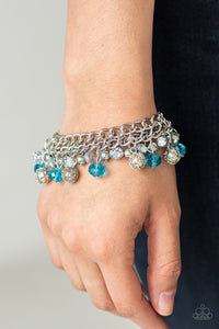 Party Spree Necklace and Party Planner Bracelet Blue